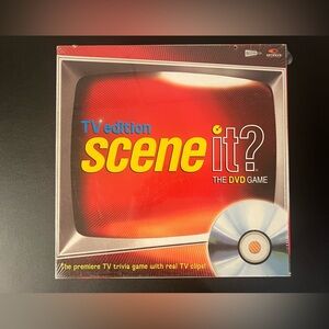Scene it? TV Edition The DVD Board Game Optreve Screen Life NIB 2004 Trivia Sony